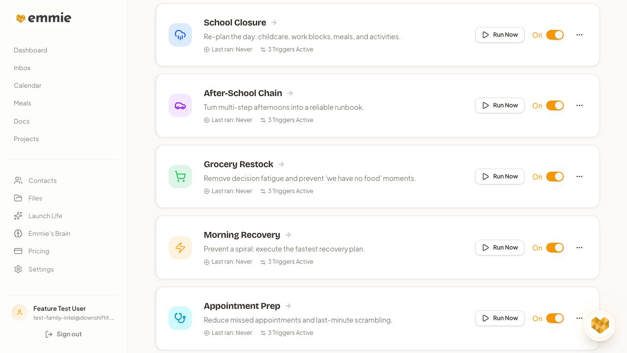 Family Activity Generator — app screenshot